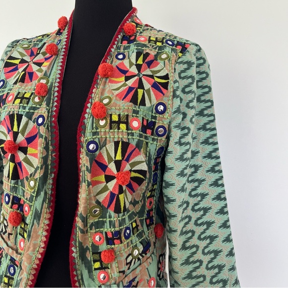 Vintage Rapsodia green cotton jacket. Perfect condition. Size M. 100% cotton. Em - Picture 4 of 8